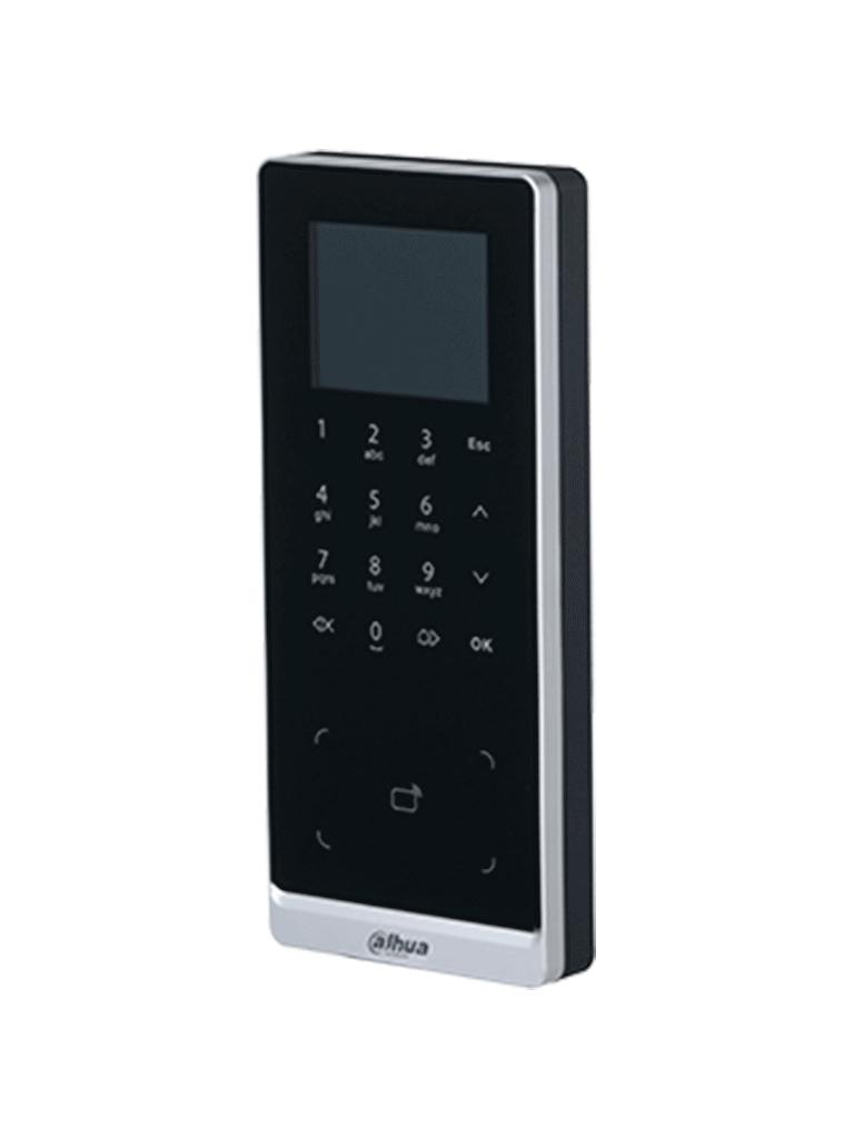 DAHUA ASI2201H-DW - Control de Acceso WiFi para 30,000 Usuarios Tarjetas ID 125 Khz  | Fácil Instalación y Gestión Remota DSSPRO y SmartPss Lite