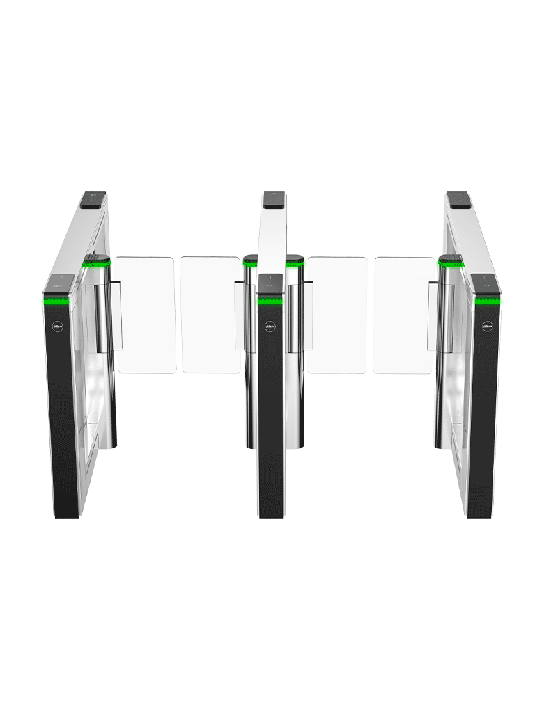 DAHUA ASGB611X-R - Barrera de medio cuerpo con puerta de cortesía de acrílico (R) Derecha