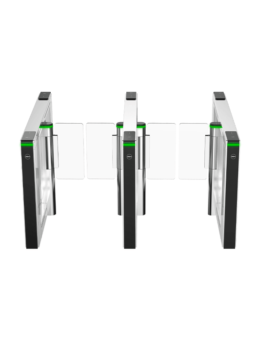 DAHUA ASGB611X-R - Barrera de medio cuerpo con puerta de cortesía de acrílico (R) Derecha