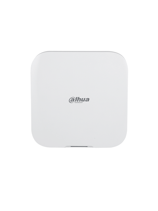 DAHUA ARC3800H-W2 - Panel de alarma inalámbrico HUB 2.0, Comunicación: WiFi y ethernet, 150 dispositivos, Soporta 8 cámaras IP, Batería de respaldo, Buzzer, LED indicador, App DMSS, Frecuencia 433 MHz, Tecnología: AirShield