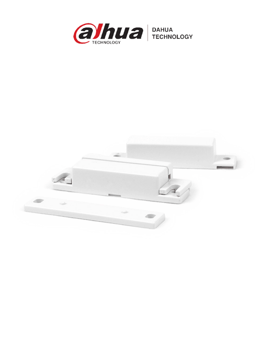 DAHUA DH-ARD313 - Contacto Magnetico Cableado para Puerta y/o Ventana/ GAP: 20 mm/ Material Plástico ABS/ Separadores, Tapas y Tornillos Incluidos / Ideal para uso Residencial o Comercial/