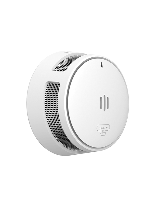 DAHUA WISUALARM DHI-HY-SA40A - Detector de Humo Standalone (Autonomo), Sensor Fotoeléctrico, Sonido de Alarma de 85dB, Batería Sellada de hasta 10 años, Alarma Visual y Audible, Certificaciones TÜV and CE,