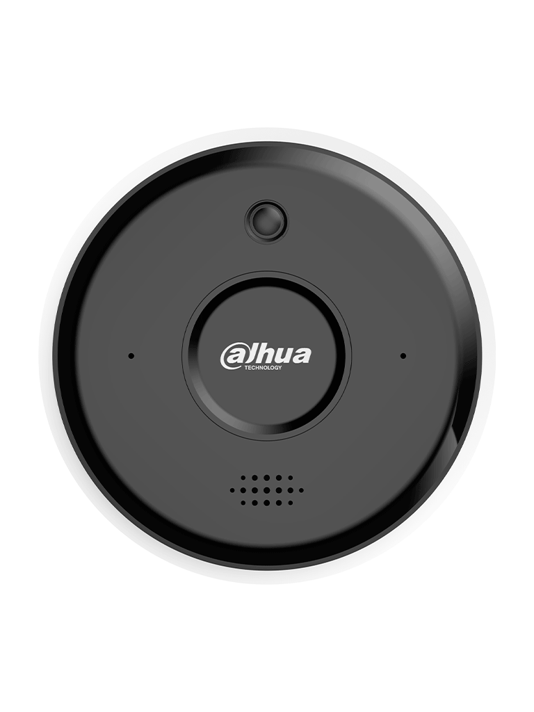 DAHUA WISUALARM DHI-HY-SAV849HA-E -Cámara IP 5MP con IA para Detección de Incendio/Detector Fotoelectrico/ Buzzer de 85 dB/ WDR Real/ Flip/ E&S de Alarma/ IR de 20 Metros/ PoE/Microfono y Altavoz/Ranura MicroSD