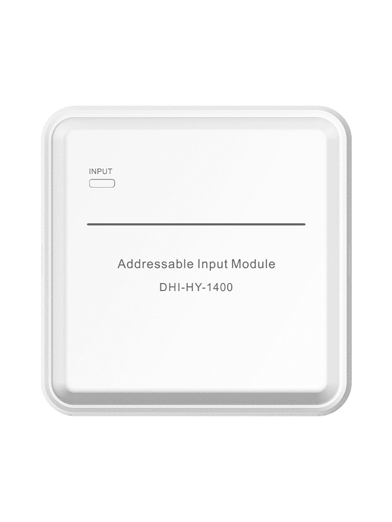 DAHUA WISUALARM HY-1400 - Modulo de Entrada Direccionable/ 2 hilos/ Cumple con Estandar: EN54-18/ Microprocesador Integrado/ Rendimiento Estable/ 24 VDC/