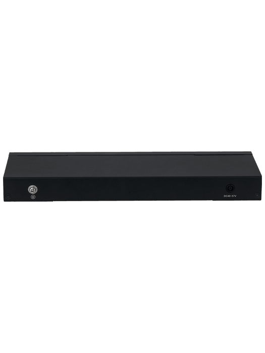 DAHUA DH-PFS3016-16GT-190 - Switch Gigabit PoE de 16 Puertos/ 190 Watts Totales/ Los 2 Puertos Naranjas Soportan Hi-PoE Estandar/ Switching 32 Gbps/ Tasa de Reenvio de paquetes 23.808 Mbps/ Protección Contra Descargas/
