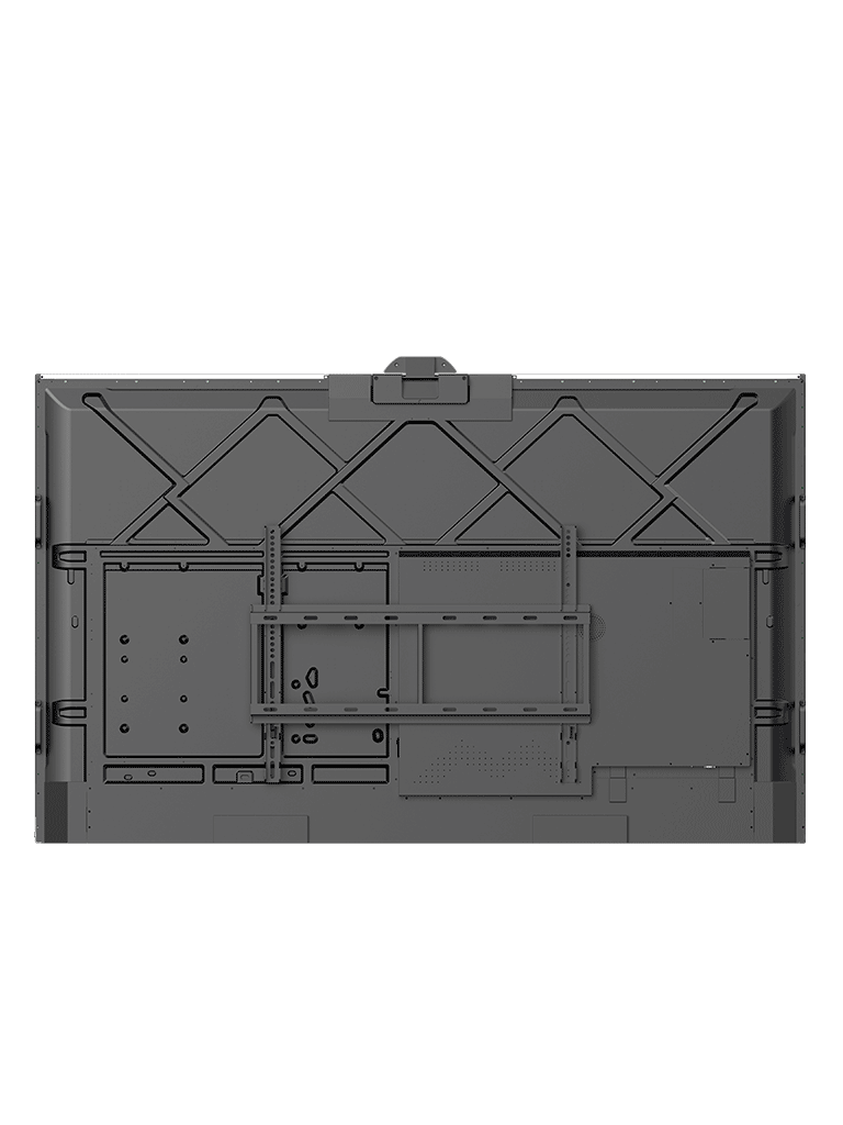 DAHUA DHI-LPH86-MC470-P - Pantalla interactiva UHD 4K de 86" con sistema Android. Ofrece resolución 3840x2160, cámara de 48MP, micrófono y altavoces integrados. Diseño robusto con carcasa metálica y brillo de 350 cd/m² para imágenes claras.