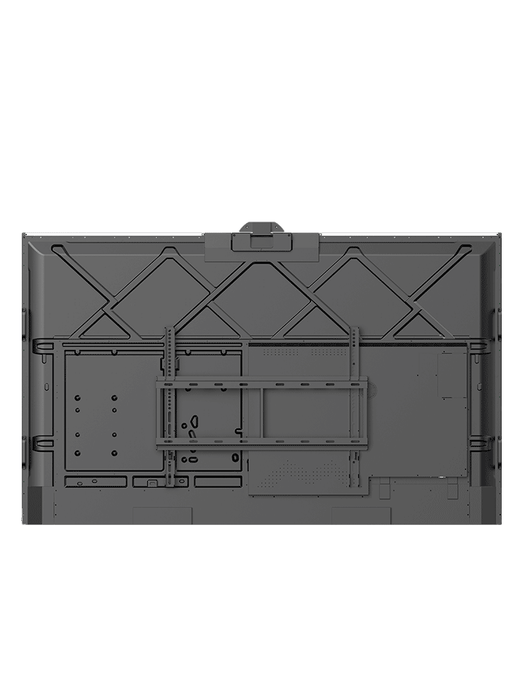 DAHUA DHI-LPH86-MC470-P - Pantalla interactiva UHD 4K de 86" con sistema Android. Ofrece resolución 3840x2160, cámara de 48MP, micrófono y altavoces integrados. Diseño robusto con carcasa metálica y brillo de 350 cd/m² para imágenes claras.