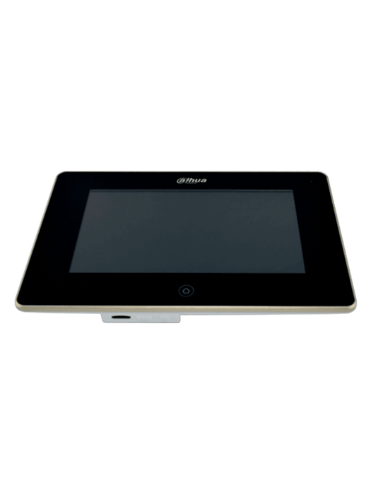 DAHUA VTH5221DS2 - Monitor IP Touch de 7" con conectividad WiFi y Ethernet, compatible con PoE 802.3af. Admite MicroSD de hasta 32GB, soporta hasta 32 cámaras IP,  Ideal para sistemas de vigilancia avanzados