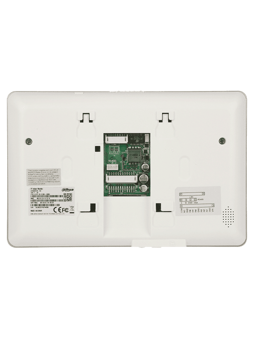 DAHUA VTH5221DS2 - Monitor IP Touch de 7" con conectividad WiFi y Ethernet, compatible con PoE 802.3af. Admite MicroSD de hasta 32GB, soporta hasta 32 cámaras IP,  Ideal para sistemas de vigilancia avanzados