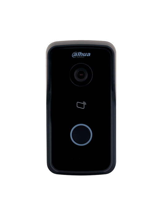 DAHUA DHI-VTO2111D-P-S3 - Frente de Calle de Videoportero IP/ Alámbrico/   Angulo Visión 107 Grados con WDR / Soporta Apertura de Puerta por APP, Tarjeta y desde Monitor/ Uso Exterior IP65/ PoE/ Soporta Hasta 10 Monitores/
