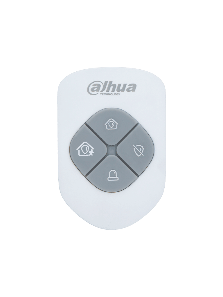 DAHUA DHI-ART-ARC3000H-03-W2 - Kit de alarma inalámbrico, Conexión: Wifi y ethernet, Incluye: HUB 1.0, sensor de movimiento PIR, contacto magnético y control remoto, App DMSS, Frecuencia 433 MHz, Tecnología: AirShield