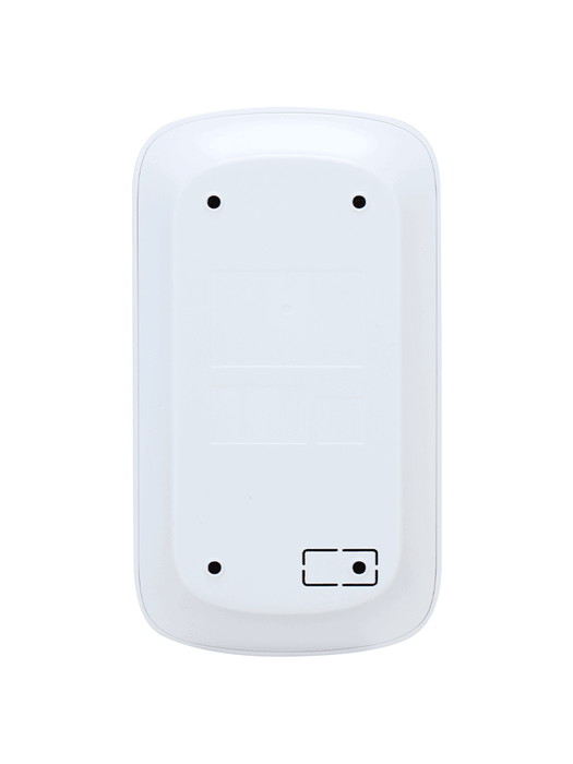 DAHUA DHI-ARK30T-W2 - Teclado inalámbrico, Touch, Funciones: armado, desarmado y alarmas, Soporta 32 usuarios con PIN o Tarjetas Mifare, LEDs indicadores, App DMSS, Frecuencia 433 MHz, Tecnología: AirShield, Compatible con HUB 1.0 y HUB 2.0