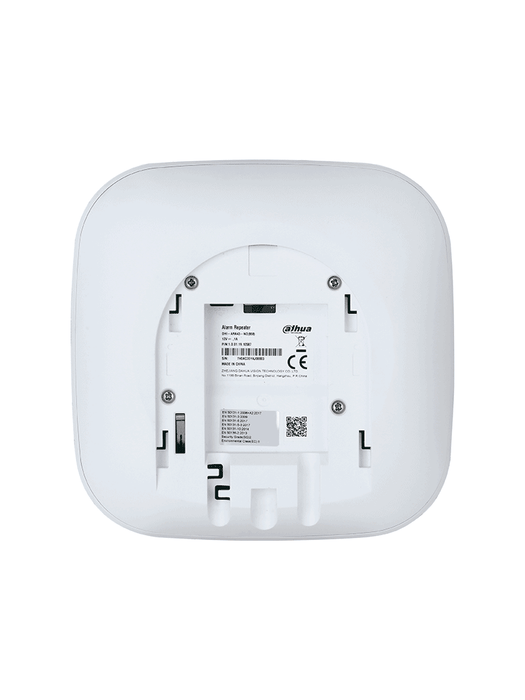 DAHUA DHI-ARA43-W2 - Repetidor inalámbrico de alarma, Puede conectar hasta 32 dispositivos inalámbricos, LED indicador de estado, App DMSS, Frecuencia 433 MHz, Tecnología: AirShield