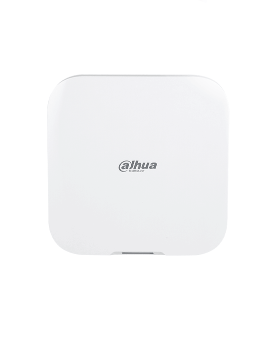 DAHUA ART-ARC3800H-03-W2 -Kit de Alarma Inalámbrico Hub2, WiFi y Ethernet, incluye panel de alarma Hub2, Soporta audio 2 vías, incluye sensor de movimiento, contacto magnético y control remoto, hasta 8 cámaras IP, audio 2 vías,64 PIR Cam, AirShield