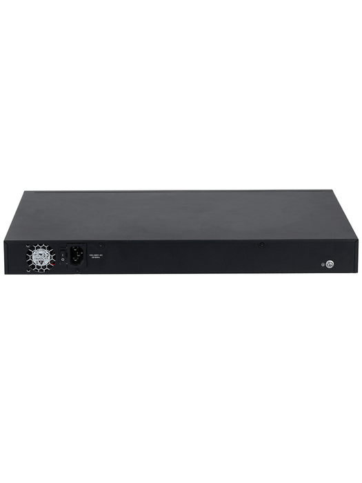DAHUA DH-S4228-24GT-240 Switch PoE Gigabit Administrable con 24 puertos PoE, ideal para transmisión de larga distancia (hasta 250 m), perfecto para redes de Capa 2