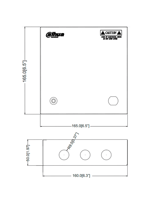 DAHUA PFM341-9CH - Fuente de Poder de 12 vcd/ 5 Amperes/ para 9 Camaras/ Fusibles Intercambiables/ Proteccion contra Sobrecargas/ Color Blanco/