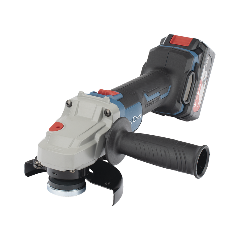 Amoladora Angular de 20Vcc, Disco de 4-1/2 in, Incluye 2 Baterías de 4.0Ah, Cargador y Estuche