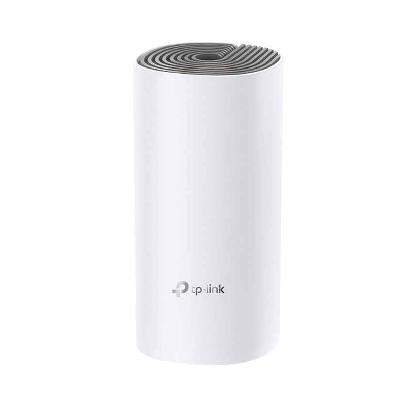 DECOM4 Router Inalámbrico MESH Interior para Hogar / Doble Banda Wi-Fi 5 AC1200 Mbps / 2 Puerto Gigabit WAN/LAN / 2 Antenas Internas / Administración Mediante la App Deco (iOS, Android)