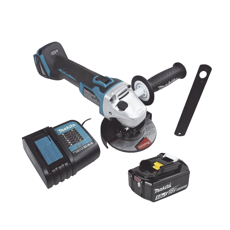 DGA456STX2 Mini esmeril Inalámbrico de 4-1/2  8.500 rpm, Incluye 1 bat. li-ion 18v/5.0 a.h y Cargador