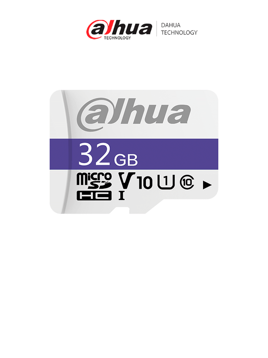 DAHUA DHI-TF-C100/32GB - Dahua Memoria Micro SD de 32 GB UHS-I/ C10/U1/V10/ Velocidad de Lectura 90 MB/s/ Velocidad de Escritura de 15MB/s/   / NS