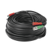 Cable coaxial ( BNC RG59 ) + Alimentación / SIAMÉS / 30 Metros / 100 % COBRE / Para Cámaras 4K  / Uso interior y exterior - Toer