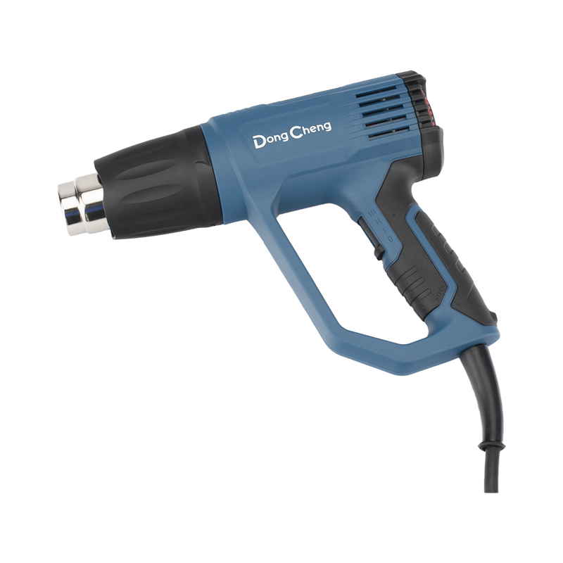 Pistola de Calor de 1600W, con 3 niveles de Temperatura variable, Incluye 2 Boquillas