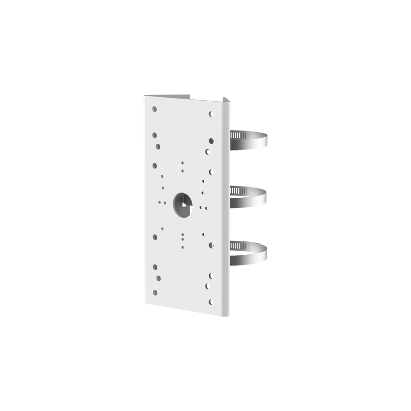 DS-1275ZJ-SUS Montaje para Poste / Compatible con PTZ HIKVISION / Acero Inoxidable