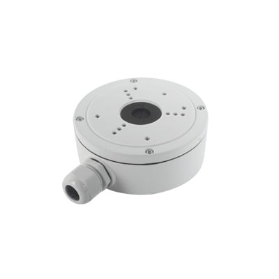 DS-1280ZJ-S Caja de Conexiones de Exterior con Tapa para Cámaras Tipo Domo, Turret y Bala / IP66