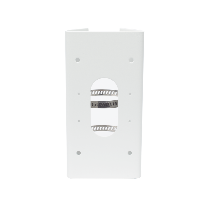 Montaje Vertical para Poste / Material de Acero Inoxidable