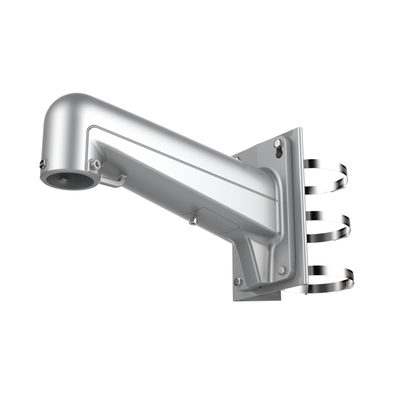 DS-1602ZJ-POLE-P Montaje de Poste para PTZ HIKVISION / Color Plata