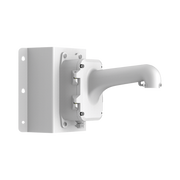 Montaje de Esquina con Caja de Conexión para Domos PTZ epcom y HIKVISION / Fabricado con Aleación de Aluminio y Acero - Toer