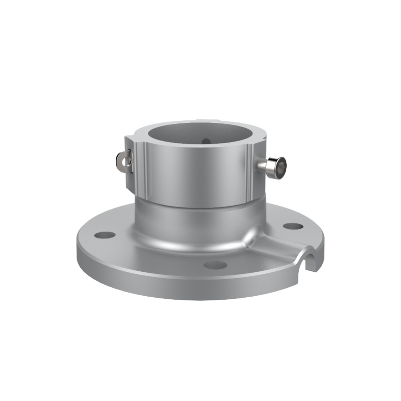 DS-1663ZJ-P Montaje de Techo sin Tubo de Extensión para Domos PTZ TURBOHD y PTZ IP / Acero Inoxidable