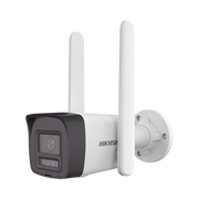 [Dual Light + 4G] Bala IP 4 Megapixel / Lente 2.8 mm / 30 mts IR + 30 mts Luz Blanca / Micrófono Integrado / ACUSENSE Lite / Exterior IP67 / H.265 / Micro SD - Toer