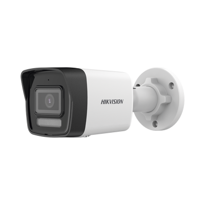 [Dual Light] Bala IP 8 Megapixel (4K) / Lente 2.8 mm / 30 mts IR + 30 mts Luz Blanca / Micrófono Integrado / ACUSENSE Lite / Exterior IP67 / H.265 / PoE  / Micro SD - Toer