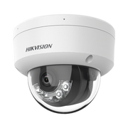 [Dual Light] Domo IP 8 Megapixel (4K) / Lente 2.8 mm / 30 mts IR + 30 mts Luz Blanca / Micrófono Integrado / IK08 / ACUSENSE Lite / Exterior IP67 / H.265 / PoE / ONVIF - Toer