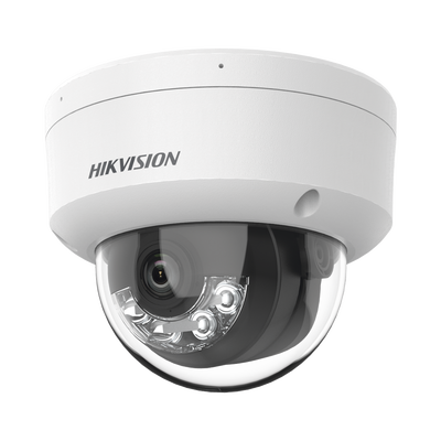 [Dual Light] Domo IP 8 Megapixel (4K) / Lente 2.8 mm / 30 mts IR + 30 mts Luz Blanca / Micrófono Integrado / IK08 / ACUSENSE Lite / Exterior IP67 / H.265 / PoE / ONVIF - Toer