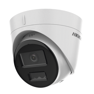 [Dual Light] Turret IP 2 Megapixel / Lente 2.8 mm / 30 mts IR + 30 mts Luz Blanca / Micrófono Integrado / ACUSENSE Lite / Exterior IP67 / H.265 / PoE / ONVIF - Toer