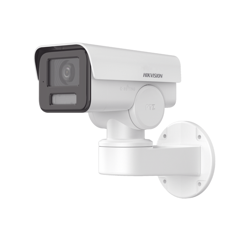 DS-2CD1A43G0-IZU Bala IP PTZ 4 Megapixel / Lente Mot. 2.8 a 12 mm  / Luz IR 50 mts / WDR 120 dB  / PoE / IP66 / Microfono Integrado / Micro SD / Ultra Baja Iluminación