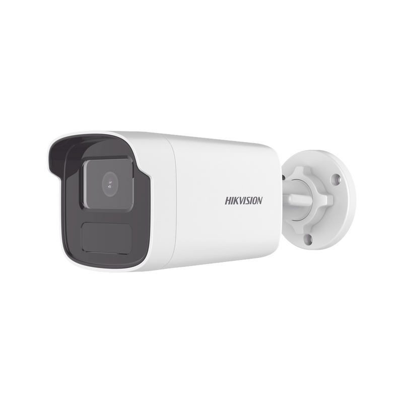 DS-2CD1T43G2-LIUF [Dual Light] Bala IP 4 Megapíxel / Lente 4 mm / 50 Mts IR + 50 mts Luz Blanca / ACUSENSE Lite (Detección de Humanos y Vehiculos) / Exterior IP67 / WDR 120 dB / PoE