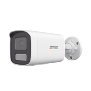[Dual Light + ColorVu] Bala IP 6 Megapixel / Lente 4 mm / 50 mts IR + 50 mts Luz Blanca / Micrófono Integrado / ACUSENSE Lite / Exterior IP67 / WDR 120 dB / PoE / Micro SD - Toer