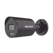 [Dual Light + 2 Micrófonos Integrados] Bala IP 4 Megapixel / Color Negro / Lente 2.8 mm / 40 mts Luz Blanca + 40 mts IR / ACUSENSE / Exterior IP67 / WDR 120 dB / PoE / ONVIF / Micro SD / Metal / ACUSEARCH - Toer