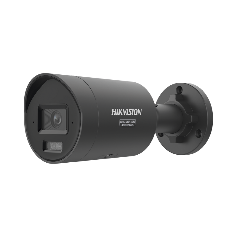 DS-2CD2067G3-LI2UY(BLACK) [Dual Light + ColorVu 3.0 + HikAI] Bala IP 6 Megapixel / Lente 2.8 mm / 40 mts IR + Luz Blanca / 2 Microfonos Integrados / Exterior IP67 /  WDR 130 dB / ACUSENSE 3.0 / Metal / NEMA 4X / ACUSEARCH