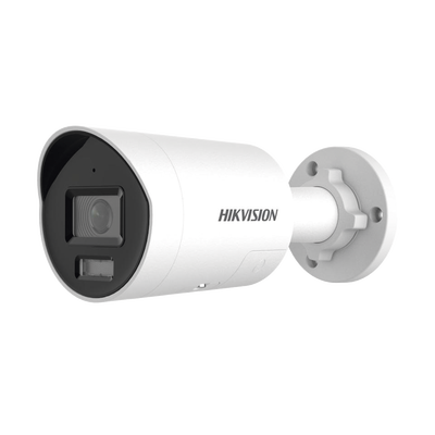 [Dual Light + ColorVu] Bala IP 8 Megapixel (4K) / Lente 2.8 mm / 40 mts IR + 40 mts Luz Blanca / Exterior IP67 / Luz Intermitente y Alerta de Audio / Micrófono Integrado / ACUSENSE / Metal / ACUSEARCH - Toer