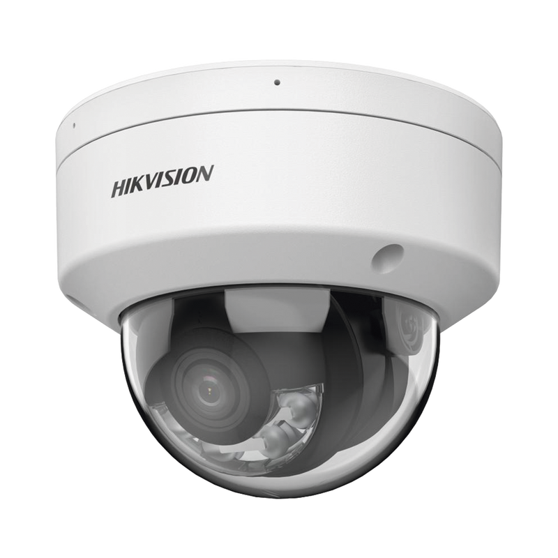 DS-2CD2147G2H-LISU [Dual Light + ColorVu] Domo IP 4 Megapixel / Lente 2.8 mm / 30 mts IR + 30 mts Luz Blanca /  Microfono Integrado / Audio y Alarmas I/O / Exterior IP67 /  IK10 / WDR 130 dB / ACUSENSE / Captura Facial / ACUSEARCH / ColorVu 2.0