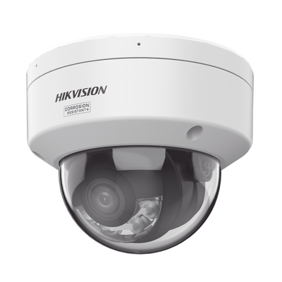 [Dual Light + ColorVu 3.0 + HikAI] Domo IP 4 Megapixel / Lente 2.8 mm / 30 mts IR + Luz Blanca / 2 Microfonos Integrados / Exterior IP67 / WDR 130 dB / ACUSENSE 3.0 / Metal / NEMA 4X / ACUSEARCH - Toer