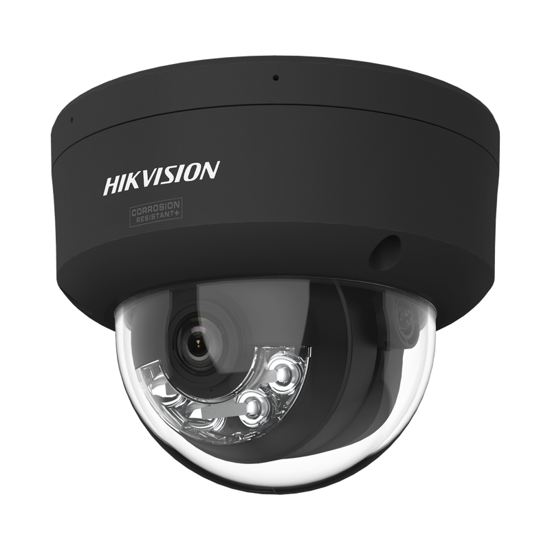 DS-2CD2167G3-LIS2UY(BLACK) [Dual Light + ColorVu 3.0 + HikAI] Domo IP 6 Megapixel / Lente 2.8 mm / 30 mts IR + Luz Blanca / 2 Microfonos Integrados / Exterior IP67 / WDR 130 dB / ACUSENSE 3.0 / Metal / NEMA 4X / ACUSEARCH