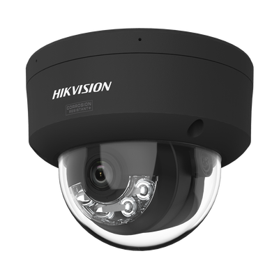 [Dual Light + ColorVu 3.0 + HikAI] Domo IP 6 Megapixel / Lente 2.8 mm / 30 mts IR + Luz Blanca / 2 Microfonos Integrados / Exterior IP67 / WDR 130 dB / ACUSENSE 3.0 / Metal / NEMA 4X / ACUSEARCH - Toer