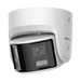 [FlexVu] [PROTECCIÓN ACTIVA] Turret IP 4 Megapixel / 2 Lentes de 2.8 mm (Imagen Panorámica 180°) / 30 mts IR / Exterior IP67 / Luz Intermitente y Alerta de Audio / Audio Bidireccional / ACUSENSE / WDR 120 dB / Micro SD - Toer
