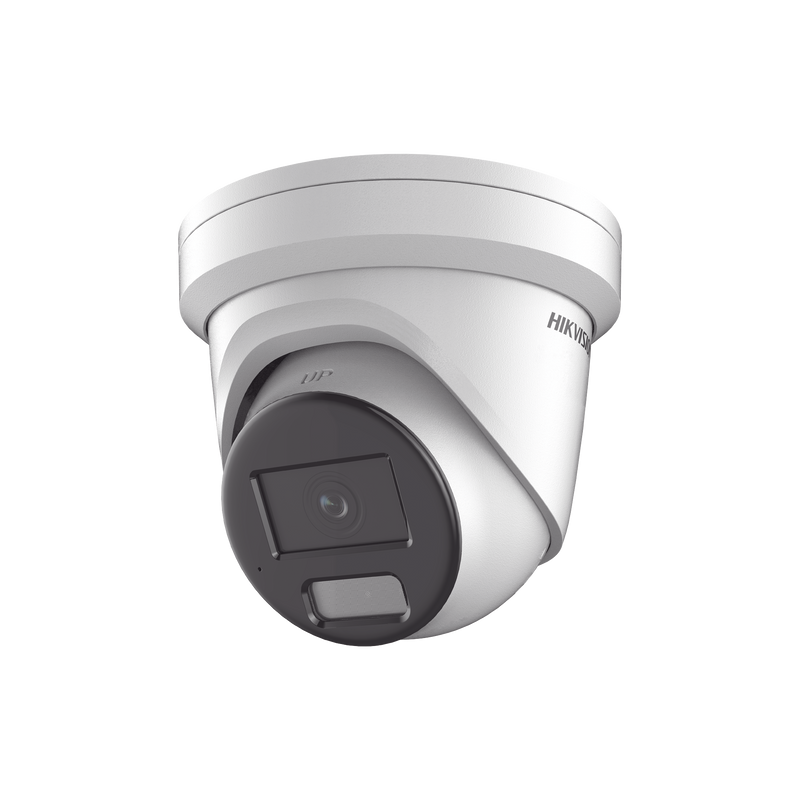 DS-2CD2347G2H-LIU [Dual Light + ColorVu] Turret IP 4 Megapixel / Lente 2.8 mm / 40 mts IR + 40 mts Luz Blanca /  Microfono Integrado  / Exterior IP67 /   WDR 130 dB / Videoanaliticos (Filtro de Falsas Alarmas) / Captura Facial / ACUSEARCH