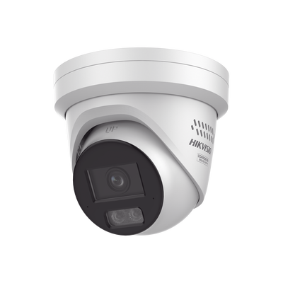 [Dual Light + ColorVu 3.0 + HikAI] Turret IP 4 Megapixel / Lente 2.8 mm / 30 mts IR + Luz Blanca / 2 Microfonos Integrados / Exterior IP67 / Estrobo Luz Blanca / WDR 130 dB / ACUSENSE 3.0 / Metal / NEMA 4X / ACUSEARCH - Toer